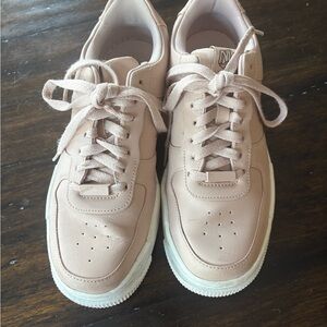 Nike Light Pink Airforce Sneakers
